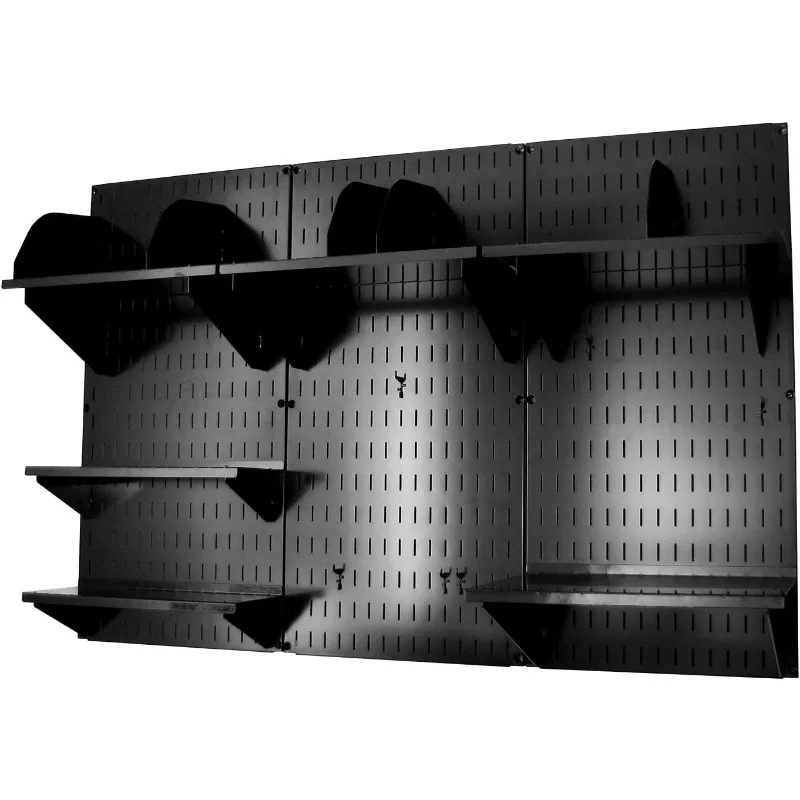 Office Organizer Unit Wall Mounted Office Desk Storage and Organization Kit Black Wall Panels and Black Accessories
Office Organizer Unit Wall Mounted Office Desk Storage and Organization Kit Black Wall Panels and Black Accessories