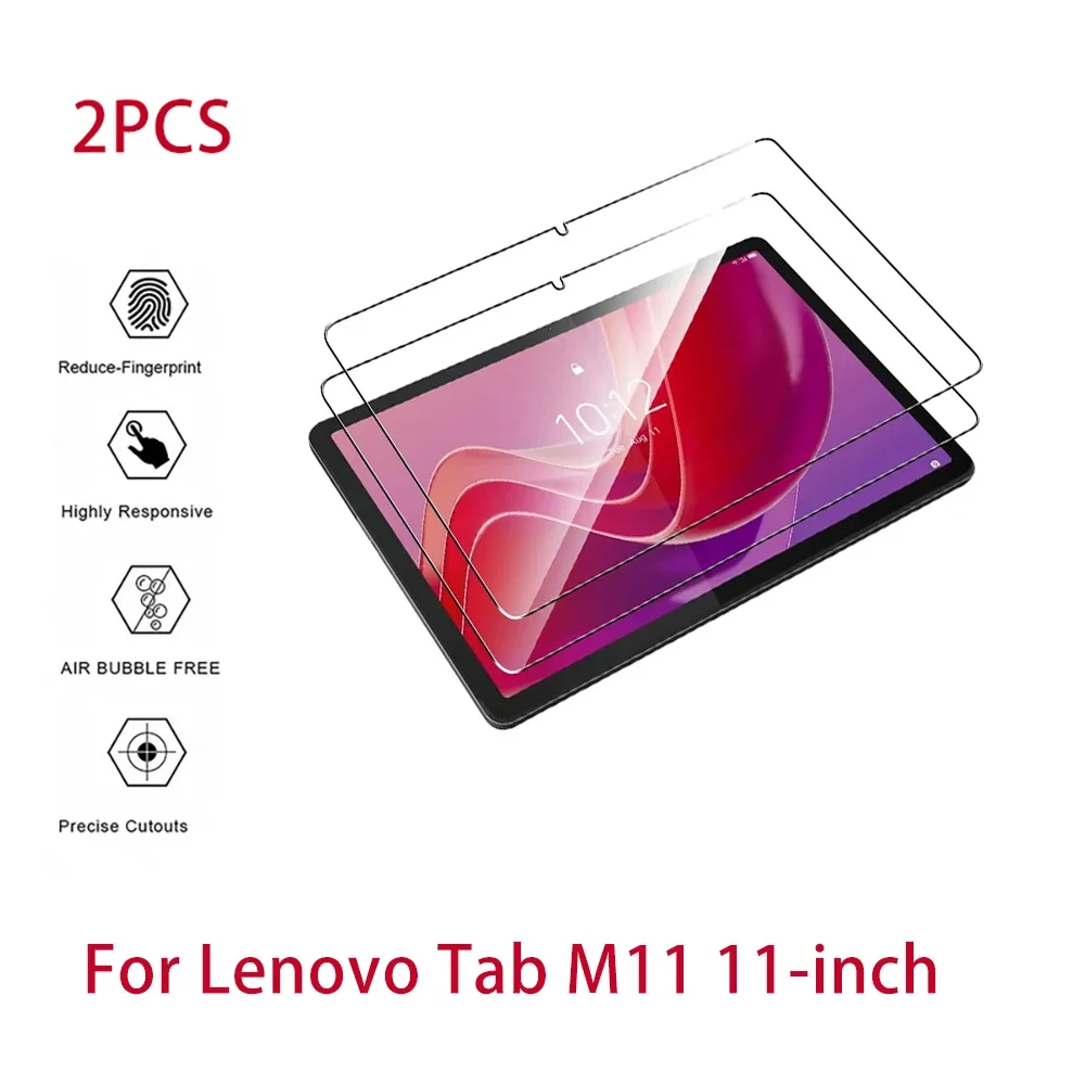 2 Pieces HD Scratch Proof Screen Protector Tempered Glass For Lenovo Tab M11 11-inch 2024 Tablet Protective Film Free Bubbles
2 Pieces HD Scratch Proof Screen Protector Tempered Glass For Lenovo Tab M11 11-inch 2024 Tablet Protective Film Free Bubbles