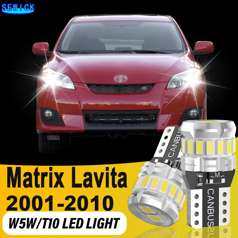 2x For Hyundai Matrix Lavita 2001 2002 2003 2004 2005 2006 2007-2010 T10 LED CANBUS 194 168 Bulb Car Dome Map Read Trunk Lights
2x For Hyundai Matrix Lavita 2001 2002 2003 2004 2005 2006 2007-2010 T10 LED CANBUS 194 168 Bulb Car Dome Map Read Trunk Lights