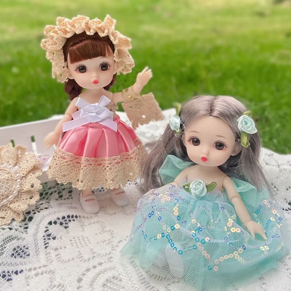 BJD Doll Large Skirt Hem 13 Movable Joints Mini Girl Doll 3D Eyes Doll Girl Dress Up Birthday Gifts
BJD Doll Large Skirt Hem 13 Movable Joints Mini Girl Doll 3D Eyes Doll Girl Dress Up Birthday Gifts