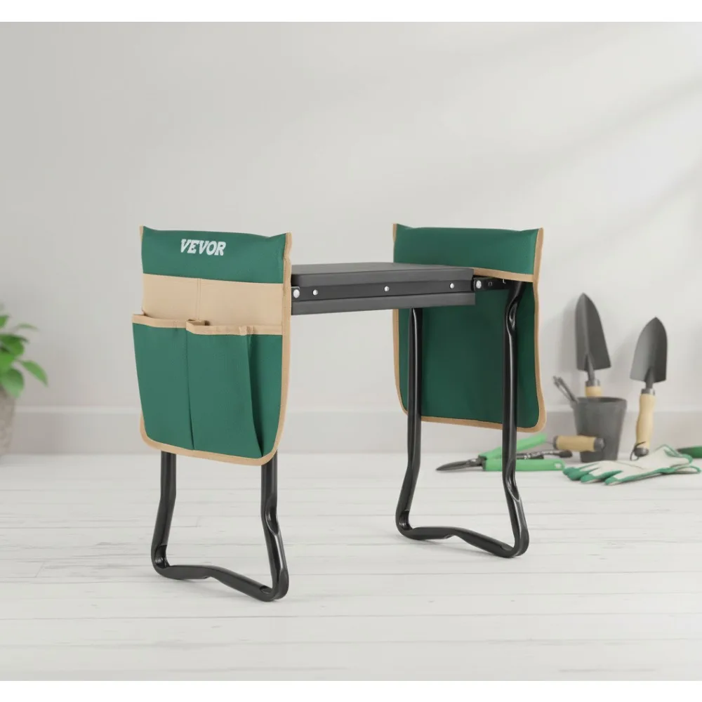 Heavy Duty Folding Garden Kneeler Seat with 8" EVA Pad, Tool Bags for Seniors & Women Pain Relief
Heavy Duty Folding Garden Kneeler Seat with 8" EVA Pad, Tool Bags for Seniors & Women Pain Relief
