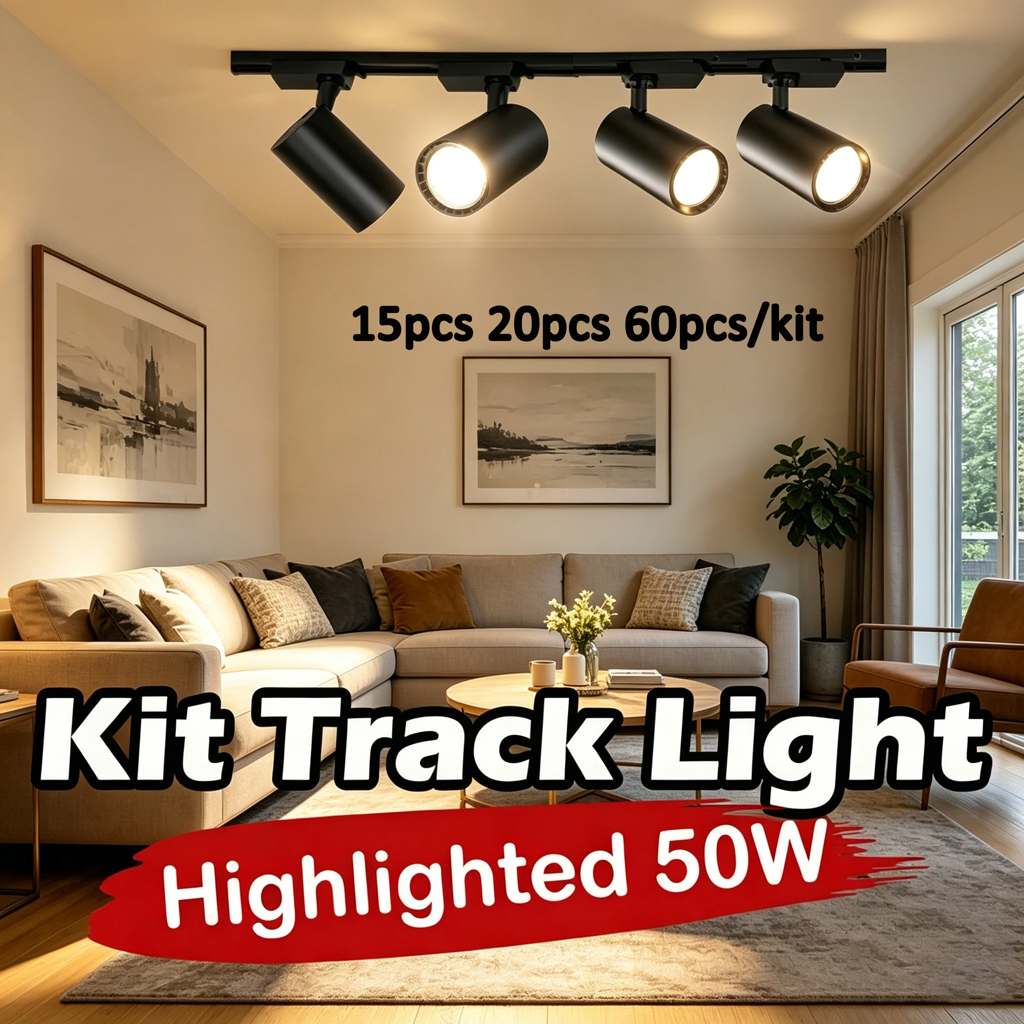 Track Light Set Super Bright Led Track Lighting Rail Lamp Led Ceiling Spot Wall Lamp Fixture for Store Home Kitchen Living room
Track Light Set Super Bright Led Track Lighting Rail Lamp Led Ceiling Spot Wall Lamp Fixture for Store Home Kitchen Living room