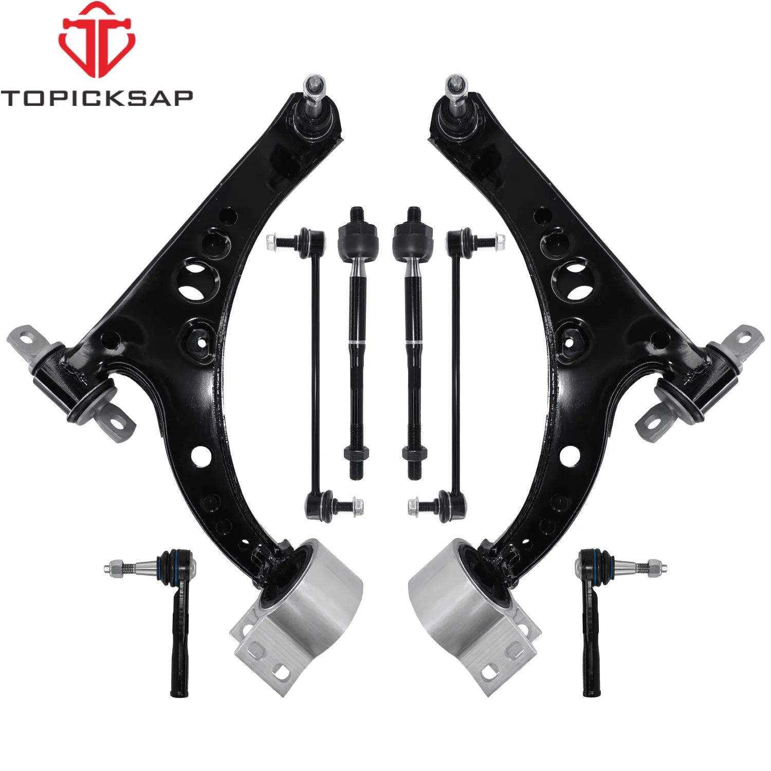 TOPICKSAP 8Pcs Front Lower Control Arm Ball Joint Sway Bar Link Left Right for Chevrolet Cruze Volt 2016-2019 39001025 39001026
TOPICKSAP 8Pcs Front Lower Control Arm Ball Joint Sway Bar Link Left Right for Chevrolet Cruze Volt 2016-2019 39001025 39001026