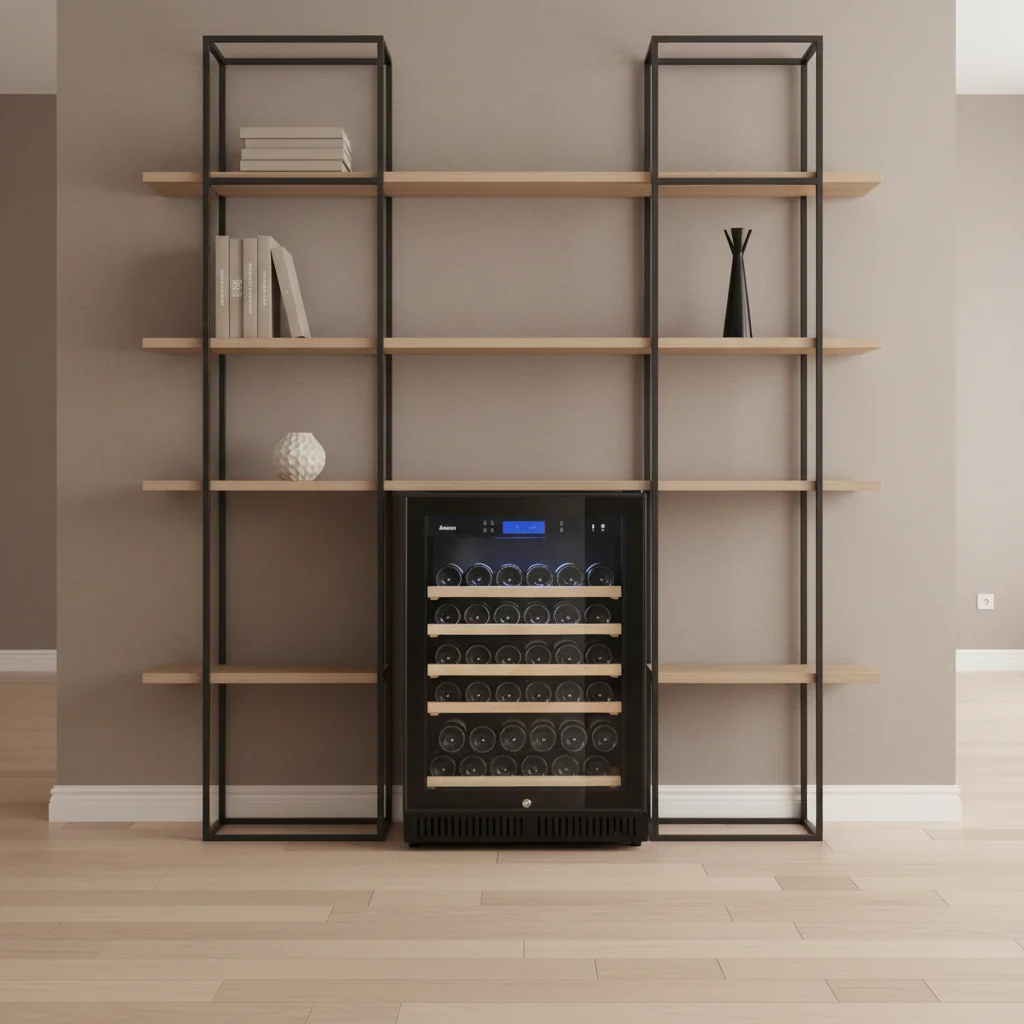 standing Stainless Steel Wine Cabinet Cooling Luxury Wine Cooler Fridge 135L Bottles Refrigerator
standing Stainless Steel Wine Cabinet Cooling Luxury Wine Cooler Fridge 135L Bottles Refrigerator