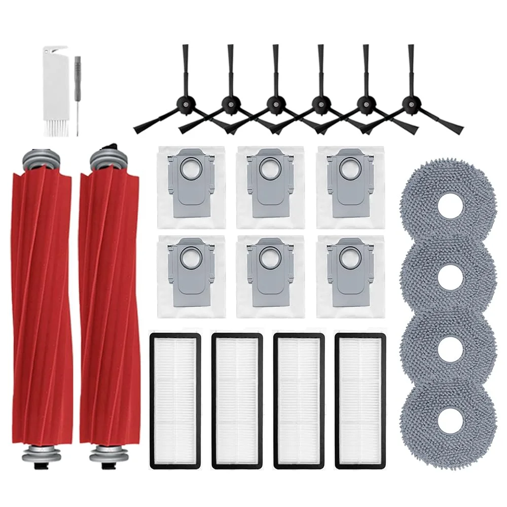 Qrevo S Accessories Kit Replacement Compatible with Roborock Qrevo S/Qrevo Plus/Qrevo Pro Robot Vacuum Accessory Set Replacement
Qrevo S Accessories Kit Replacement Compatible with Roborock Qrevo S/Qrevo Plus/Qrevo Pro Robot Vacuum Accessory Set Replacement