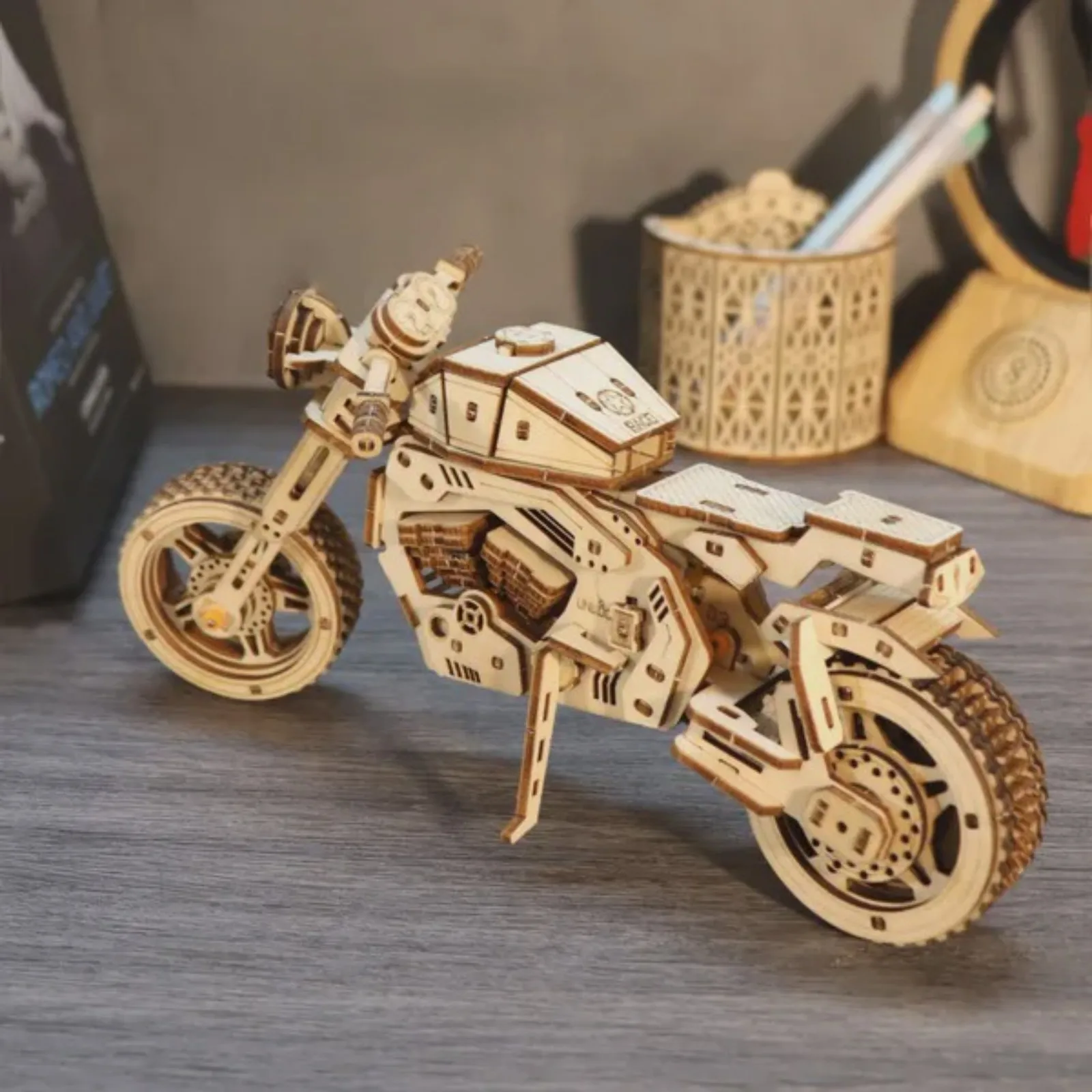 3D Wooden Puzzle Motorcycle Model Kits To Build Wooden Construction Handmade Craft Unique Gift Christmas
3D Wooden Puzzle Motorcycle Model Kits To Build Wooden Construction Handmade Craft Unique Gift Christmas