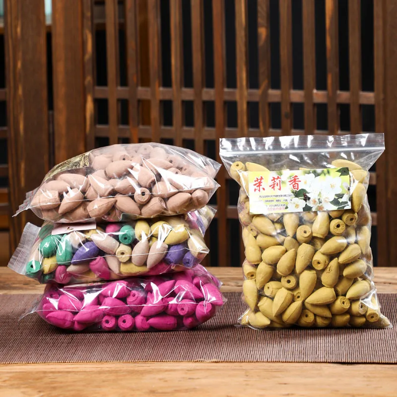 (60Grain Bag)Factory Direct Wholesale Backflow Incense Cones Agarwood Sandalwood Wormwood Indoor Deodorizing Incense
(60Grain Bag)Factory Direct Wholesale Backflow Incense Cones Agarwood Sandalwood Wormwood Indoor Deodorizing Incense