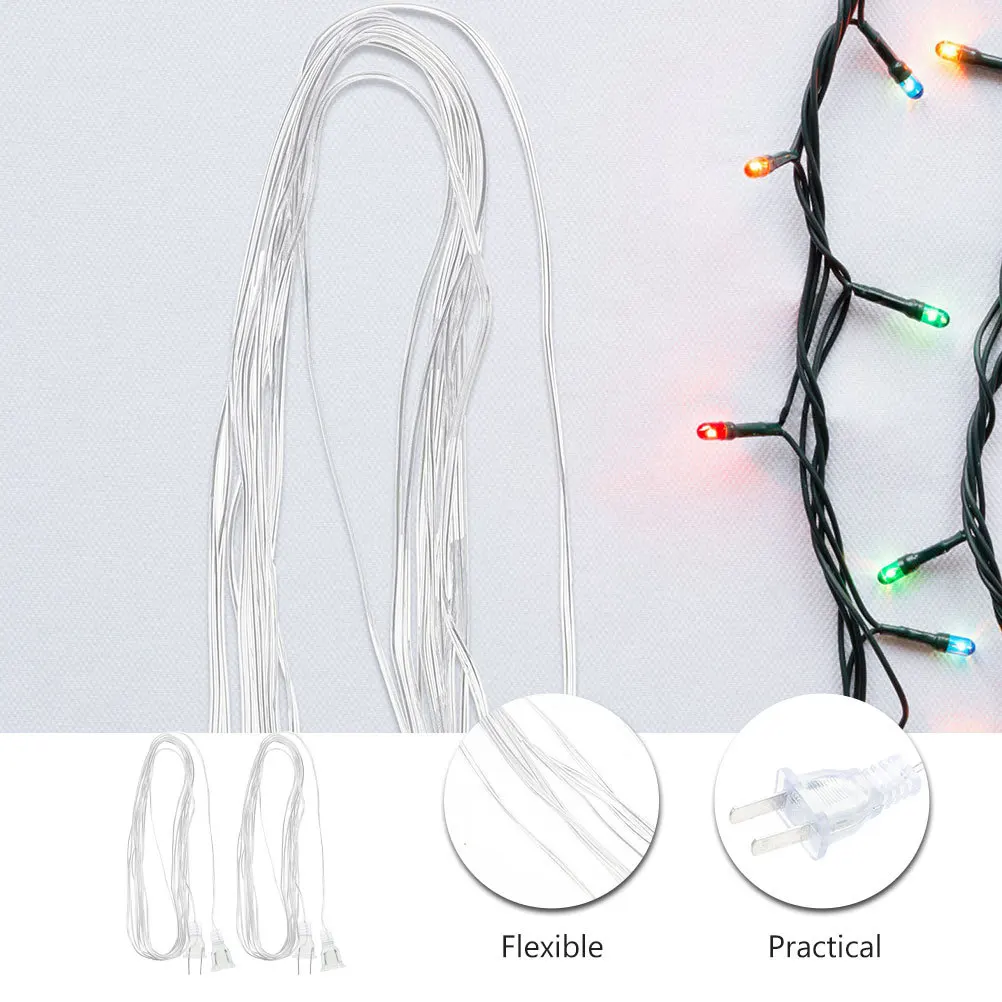 2Pcs LED Light Extension Cable Flexible PVC Curtain Lamp Cord Party Light String Accessory Cn Plug Extension Cord
2Pcs LED Light Extension Cable Flexible PVC Curtain Lamp Cord Party Light String Accessory Cn Plug Extension Cord