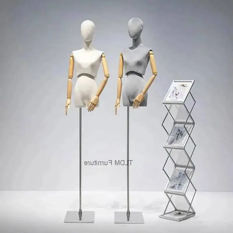 Body Sewing Korean High-end Clothing Upper Store Mannequin Prop Female Colored Twist Waist Garment Display Stand Supplies FYMQ
Body Sewing Korean High-end Clothing Upper Store Mannequin Prop Female Colored Twist Waist Garment Display Stand Supplies FYMQ