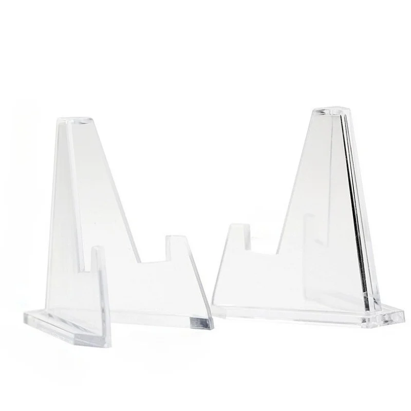 Card Display Stand 20pcs Small Easel Stand Acrylic Picture Holder Stands for Challenge Coin Graded Card Trading Card PSA Card
Card Display Stand 20pcs Small Easel Stand Acrylic Picture Holder Stands for Challenge Coin Graded Card Trading Card PSA Card