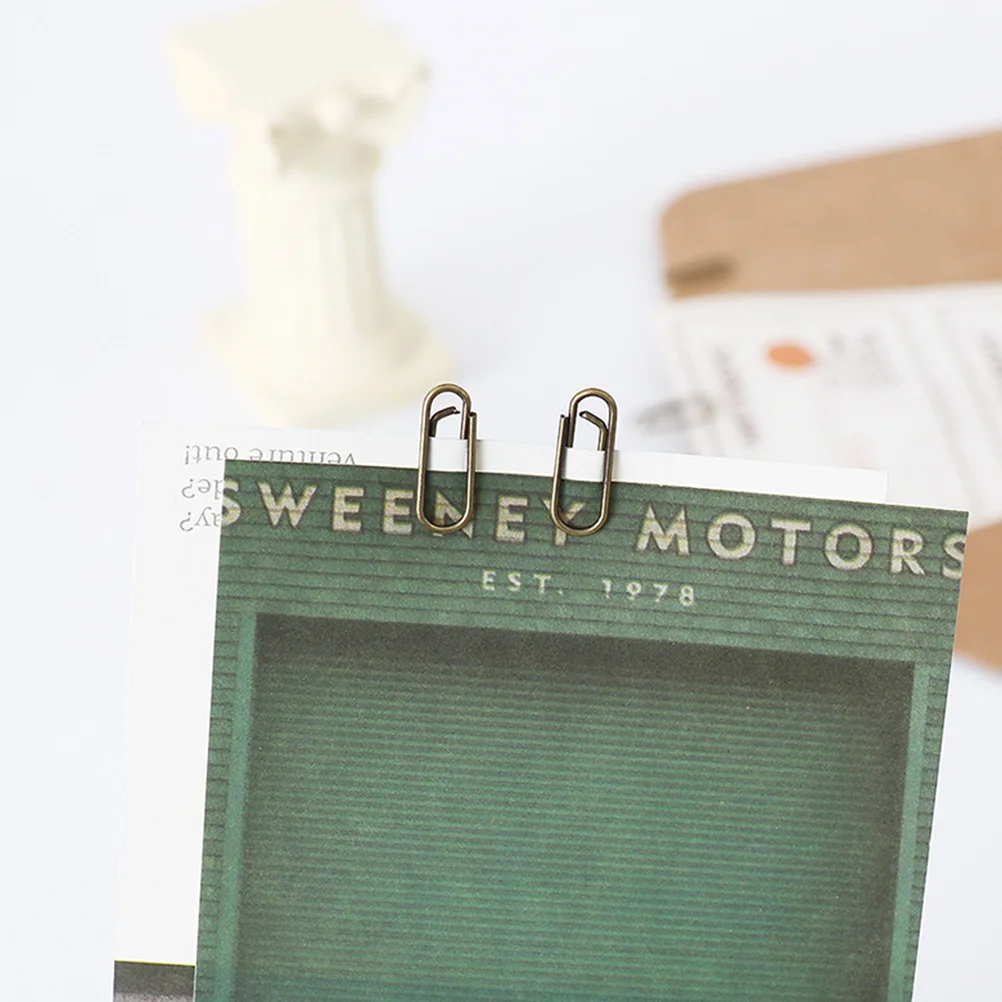 100Pcs Metal Mini Paper Clips Strong Clamping Office School Document File Clips Multi Clamp Office Supplies
100Pcs Metal Mini Paper Clips Strong Clamping Office School Document File Clips Multi Clamp Office Supplies