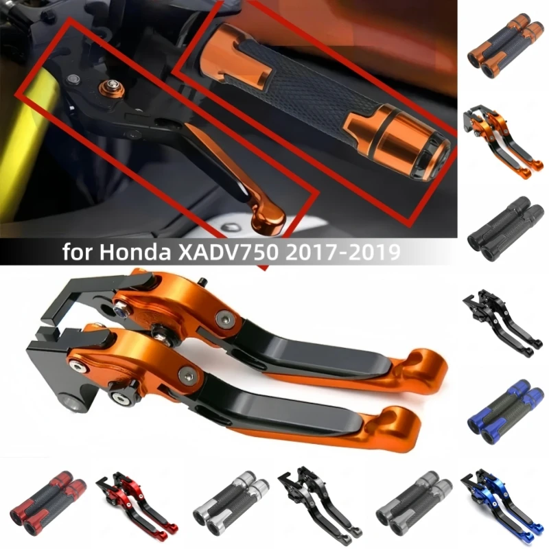 Motorcycle Adjustable Folding Brake Clutch Levers Extendable Handlebar Hand Grips Accessories for Honda 750 XADV750 2017-2019
Motorcycle Adjustable Folding Brake Clutch Levers Extendable Handlebar Hand Grips Accessories for Honda 750 XADV750 2017-2019