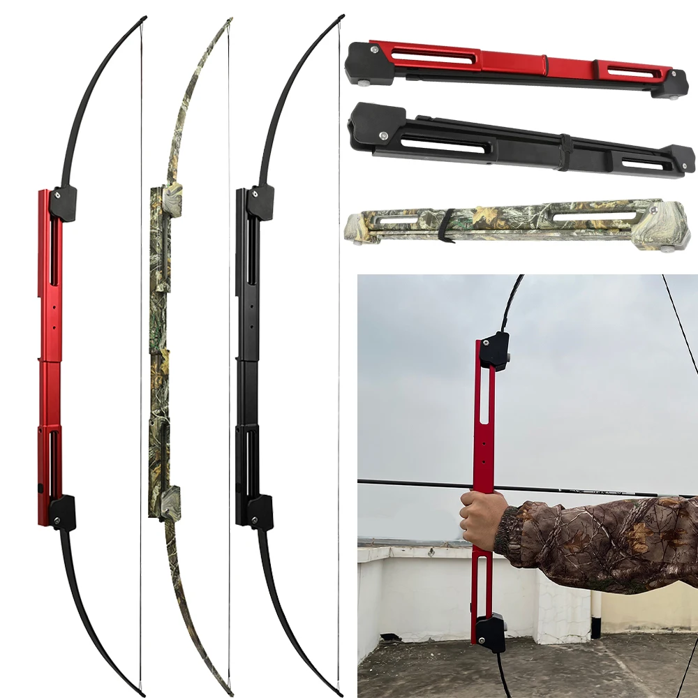 Archery Takedown Folding Recurve Bow 35lbs 58inch Bow Left/Right Hand Portable Aluminum Riser for Hunting Shooting Accessories
Archery Takedown Folding Recurve Bow 35lbs 58inch Bow Left/Right Hand Portable Aluminum Riser for Hunting Shooting Accessories