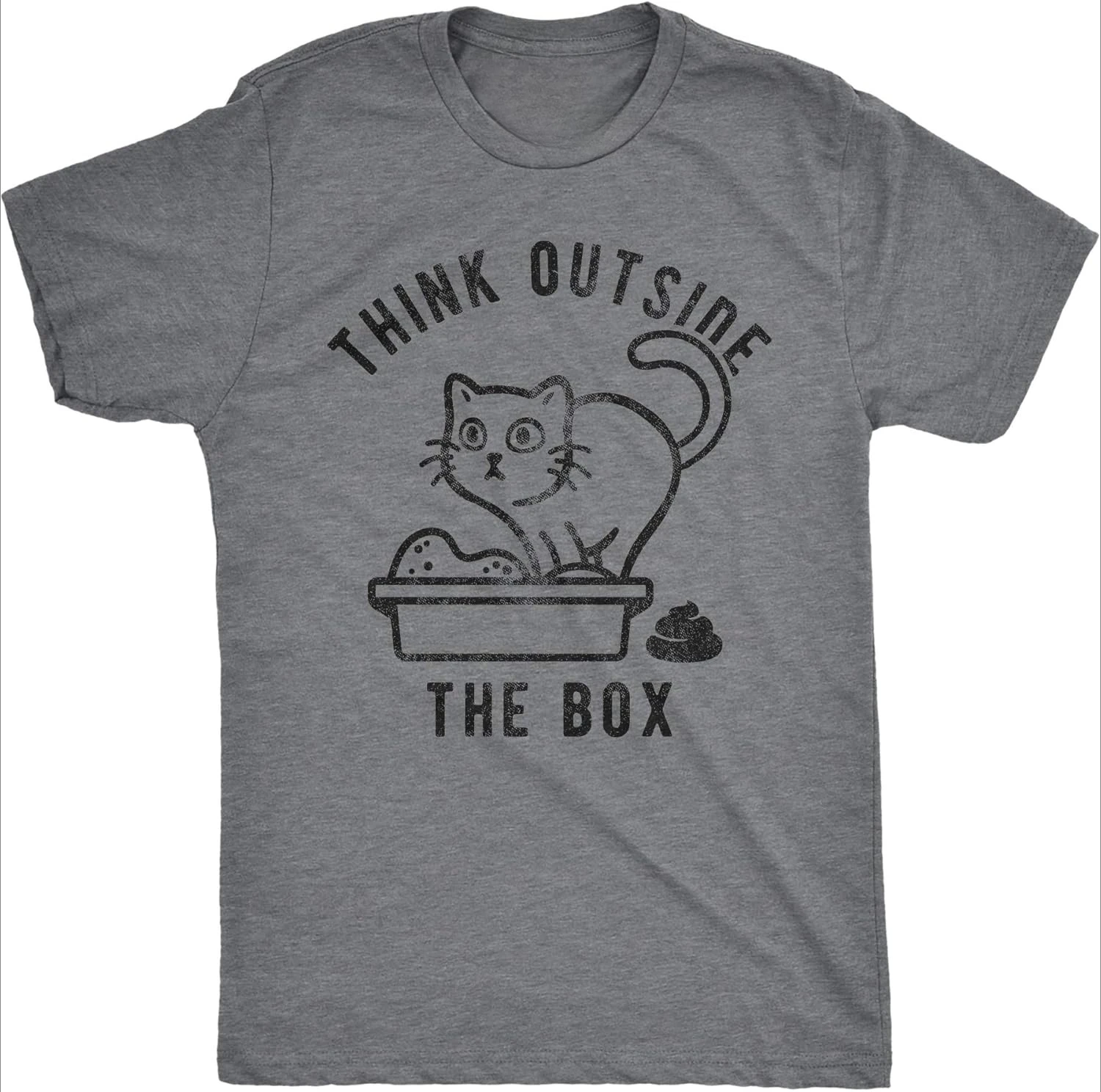 Мужская футболка Think Outside The Box с забавным котом, забавная графическая крутая уличная одежда с короткими рукавами, повседневная эстетичная футболка в стиле Харадзюку
Мужская футболка Think Outside The Box с забавным котом, забавная графическая крутая уличная одежда с короткими рукавами, повседневная эстетичная футболка в стиле Харадзюку