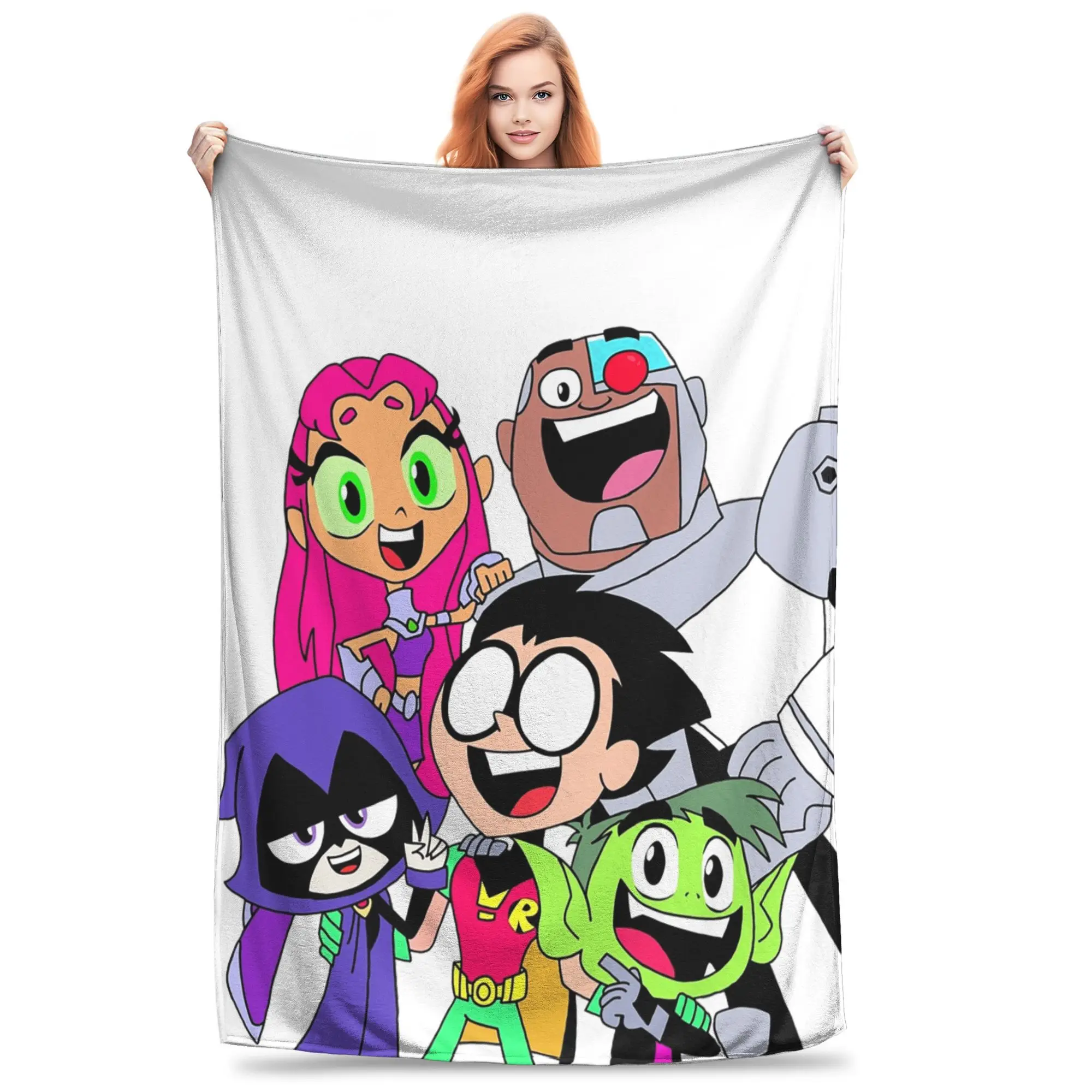teen titans picture Blanket Soft Warm Flannel Throw Blanket Plush for Bed Living room Picnic Travel Home Sofa
teen titans picture Blanket Soft Warm Flannel Throw Blanket Plush for Bed Living room Picnic Travel Home Sofa