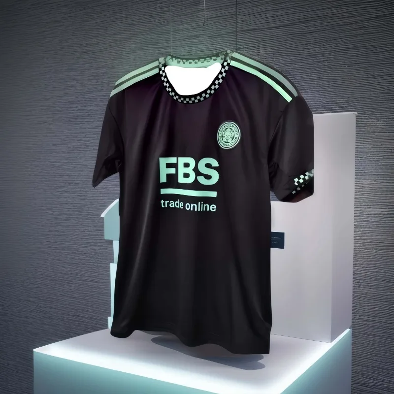 2021-22 Leicester Home Leicester City Europa League armband home short sleeved jersey motorcycles
2021-22 Leicester Home Leicester City Europa League armband home short sleeved jersey motorcycles