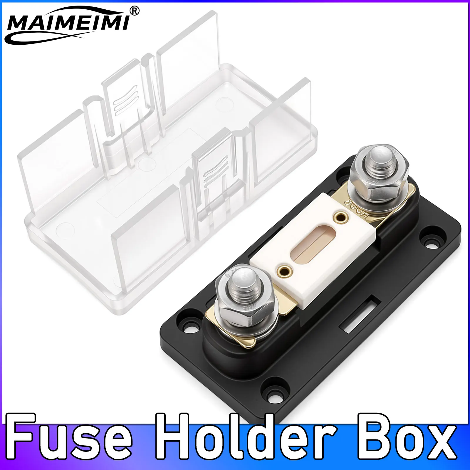 Universal Car Fuse Holder Box M8 M10 Marine Auto Fuse Connector Switch Fuse Holder with Fuse and Insulating Cover Fuse Box
Universal Car Fuse Holder Box M8 M10 Marine Auto Fuse Connector Switch Fuse Holder with Fuse and Insulating Cover Fuse Box