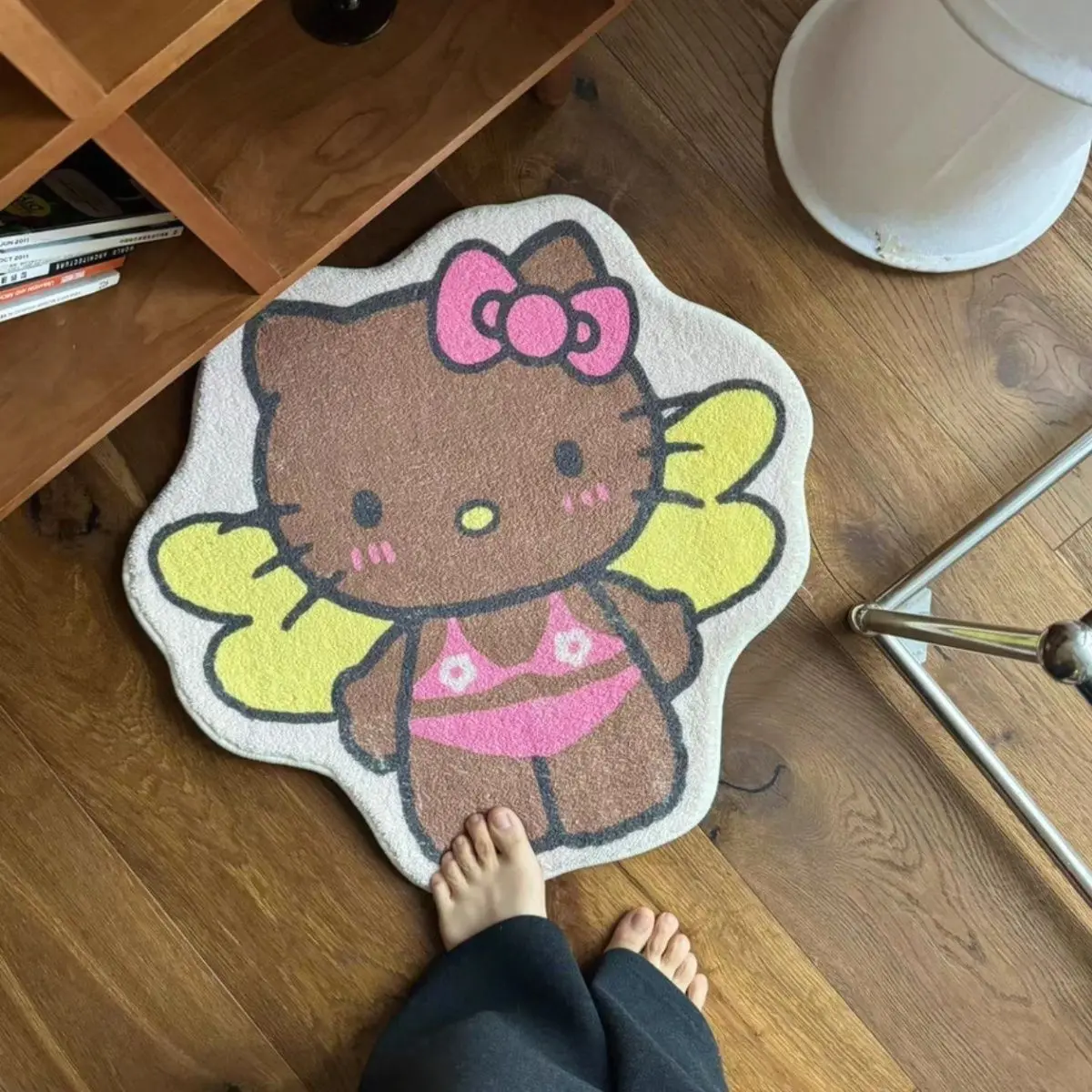 Cartoon Hello Kitty Plush Floor Mat Bathroom Door Absorbent Cute Non-slip Foot Mat Imitation Cashmere Carpet Bedside Decoration
Cartoon Hello Kitty Plush Floor Mat Bathroom Door Absorbent Cute Non-slip Foot Mat Imitation Cashmere Carpet Bedside Decoration