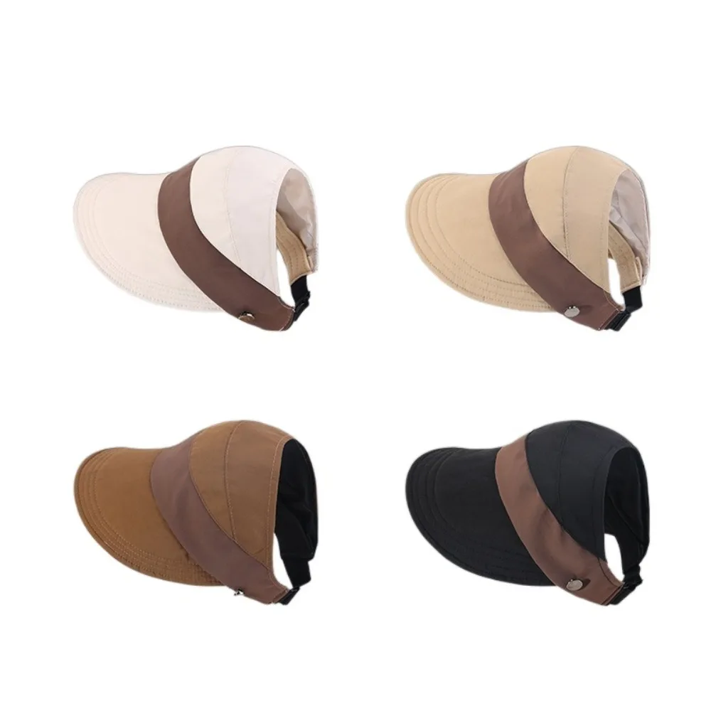 New Anti-Sun Baseball Cap Adjustable Anti-UV Sunscreen Hat Empty Top Beach Hat Outdoor Sports
New Anti-Sun Baseball Cap Adjustable Anti-UV Sunscreen Hat Empty Top Beach Hat Outdoor Sports