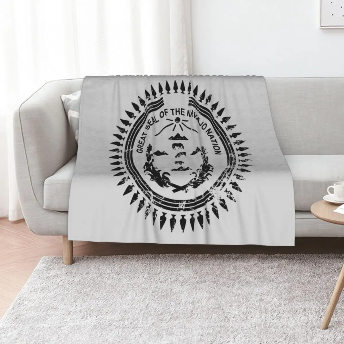 Navajo Nation Seal Throw Blanket Warm Plush Fuzzy Blanket for Living Room
Navajo Nation Seal Throw Blanket Warm Plush Fuzzy Blanket for Living Room