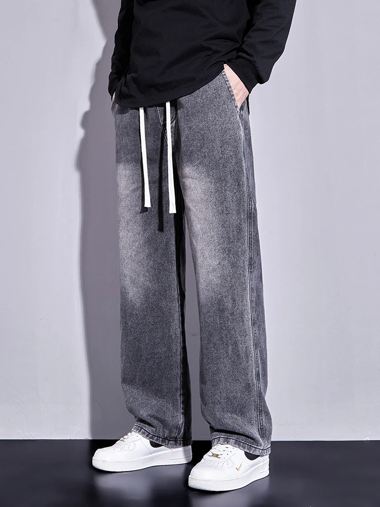 Lightweight Summer e ey Men's Jeans American Trend Casual Loose Straight Vintage Wide Leg Pants Youth ular Long Pants
Lightweight Summer e ey Men's Jeans American Trend Casual Loose Straight Vintage Wide Leg Pants Youth ular Long Pants