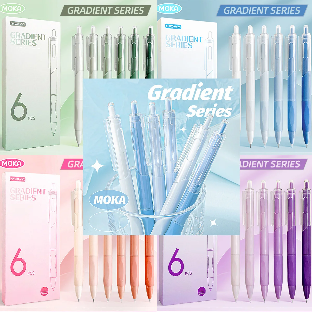 6pcs 0.5mm Black Gel Pens Fine Point Quick Dry Smooth Writing Pens for Journaling, Note Taking, School Office Home Supplies
6pcs 0.5mm Black Gel Pens Fine Point Quick Dry Smooth Writing Pens for Journaling, Note Taking, School Office Home Supplies