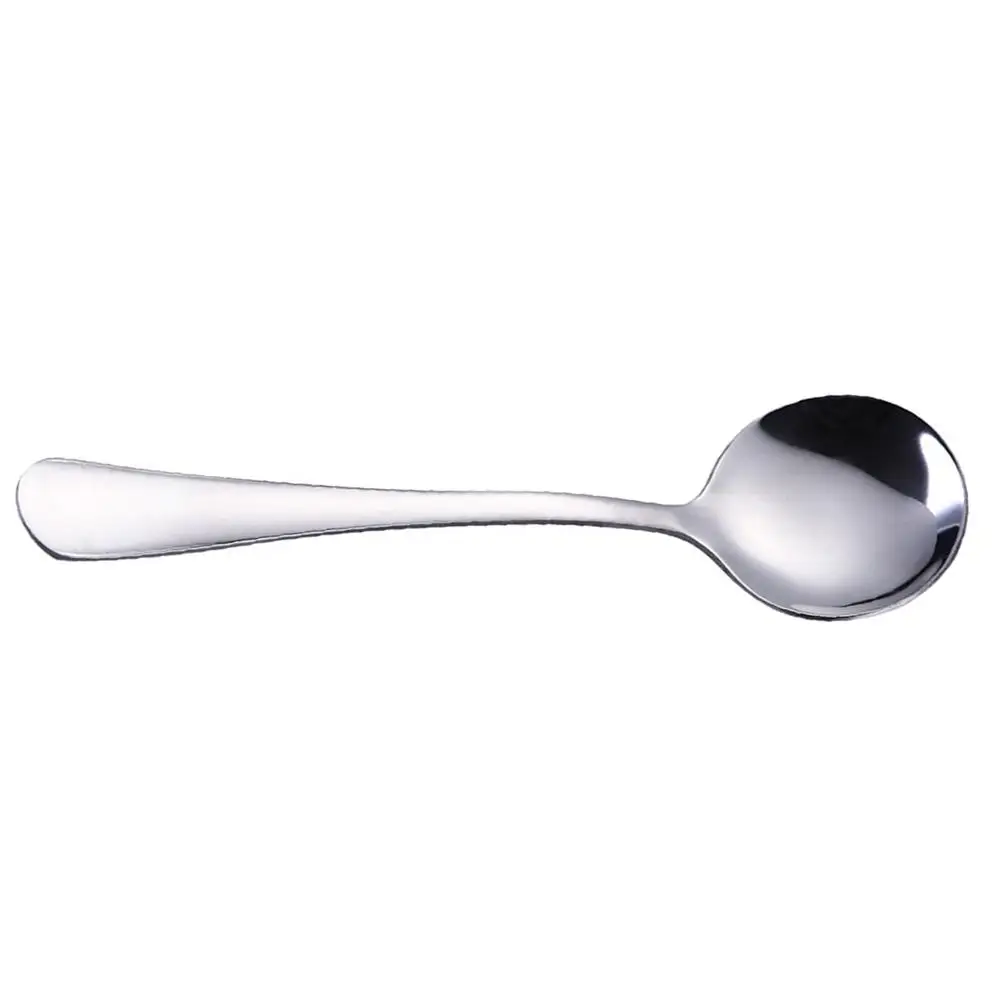 Round Stainless Premium Quality Soup Coffee Cappuccino Kitchen Bar Coffee Stainless Steel Soup Spoons Spoon Restaurant
Round Stainless Premium Quality Soup Coffee Cappuccino Kitchen Bar Coffee Stainless Steel Soup Spoons Spoon Restaurant