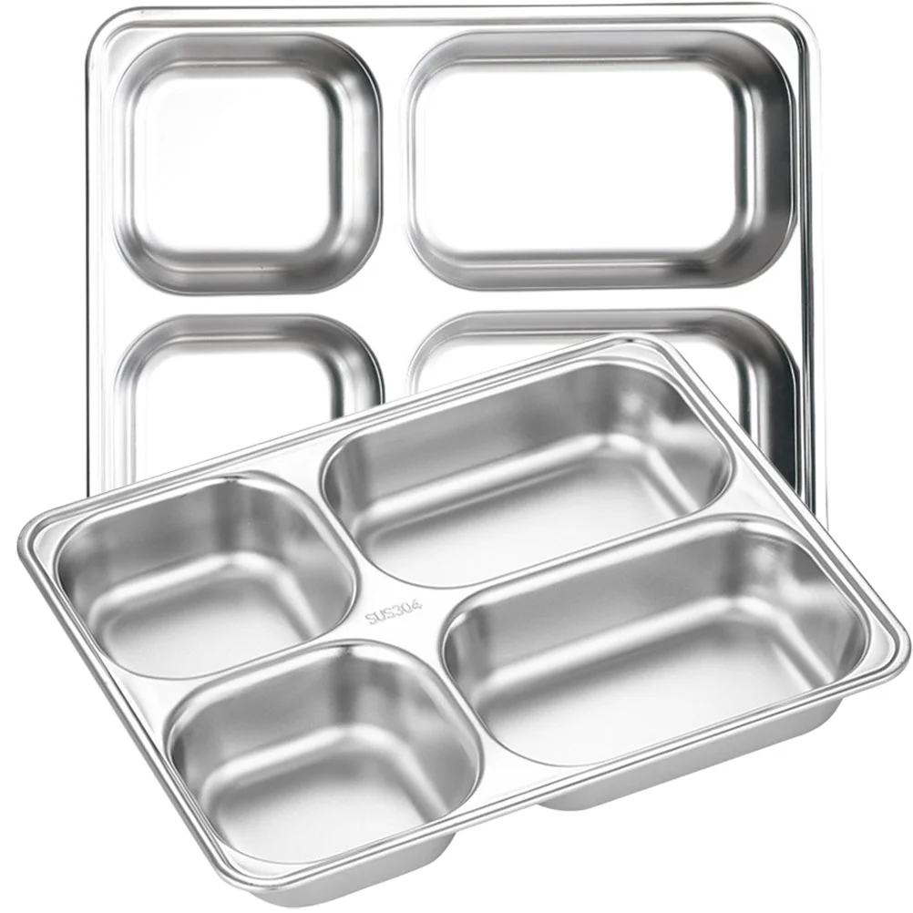 Plate Dinner Containers for Food Home Supplies Stainless Steel Household Tableware Child
Plate Dinner Containers for Food Home Supplies Stainless Steel Household Tableware Child