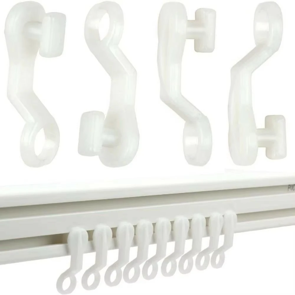 100pcs Curtain Glider Hook Replacements For SWISH Track Rail Runner Curtain Hooks And Tracks Motorhome Curtain Track Rollers
100pcs Curtain Glider Hook Replacements For SWISH Track Rail Runner Curtain Hooks And Tracks Motorhome Curtain Track Rollers