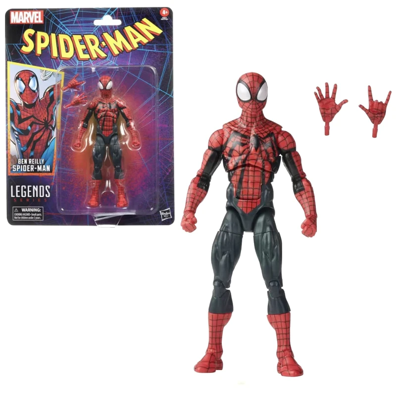 In Stock Hasbro Marvel Legends Series Ben Reilly Spider-man Models Anime Movie Toys Model Action Figure Gift Hobbies
In Stock Hasbro Marvel Legends Series Ben Reilly Spider-man Models Anime Movie Toys Model Action Figure Gift Hobbies