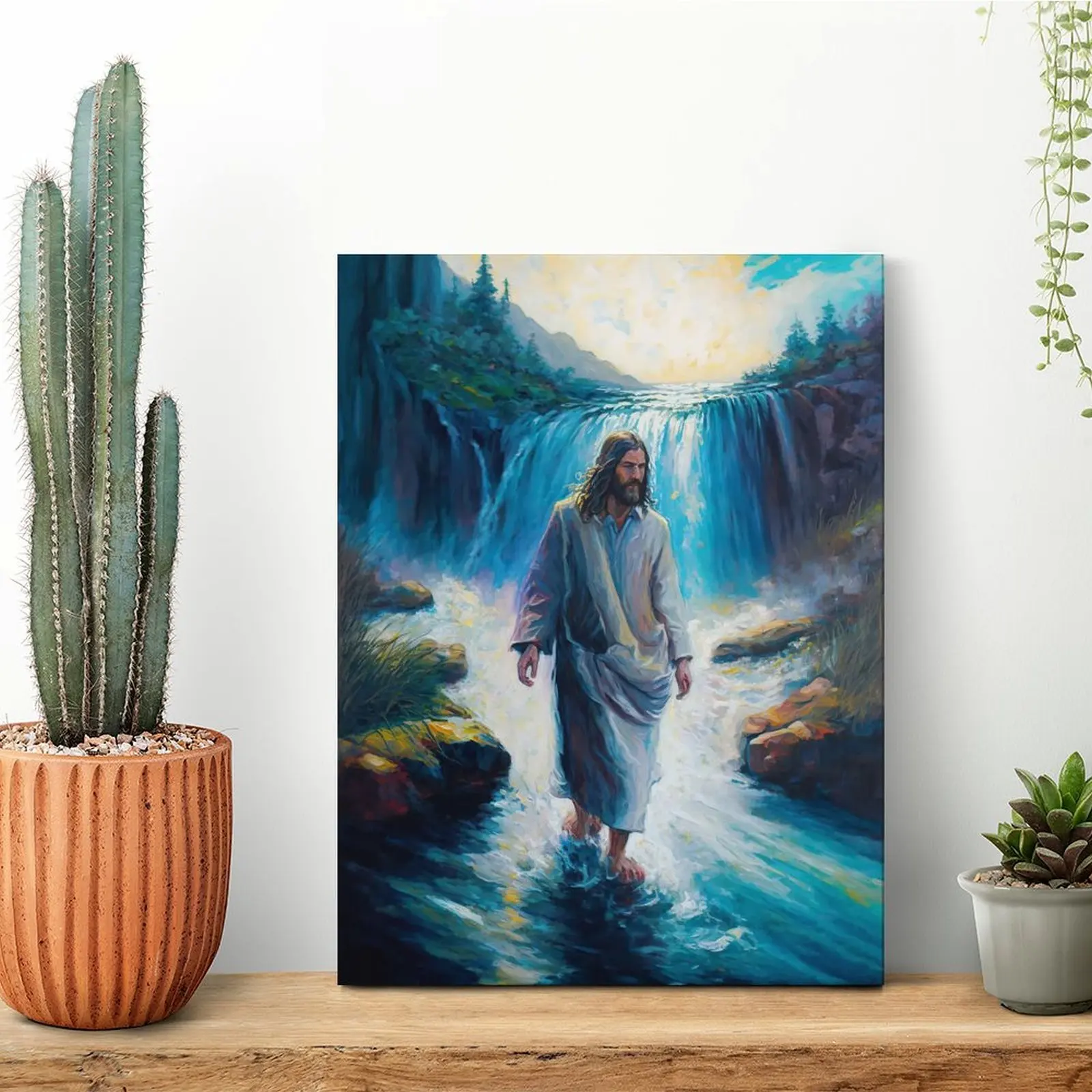 Waterwalking Jesus Canvas Painting Kitchen Cinema Kitchen Designer Home Framed Wall Paintings
Waterwalking Jesus Canvas Painting Kitchen Cinema Kitchen Designer Home Framed Wall Paintings