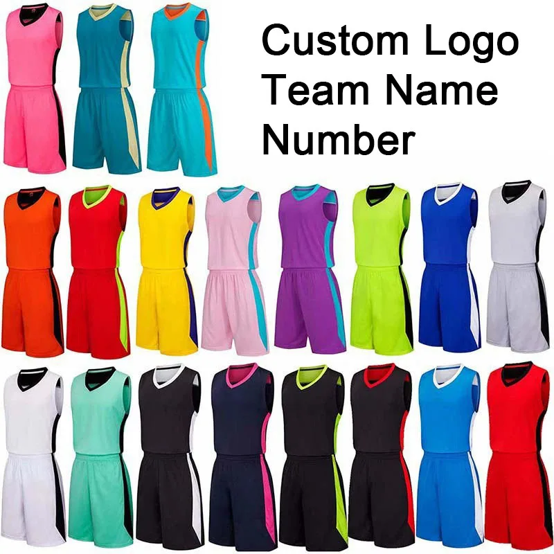 Custom Basketball Jersey suit For Kids Adult Breathable Sport T-shirt Top Shorts vest Printting Picture Team Name Number Logo
Custom Basketball Jersey suit For Kids Adult Breathable Sport T-shirt Top Shorts vest Printting Picture Team Name Number Logo