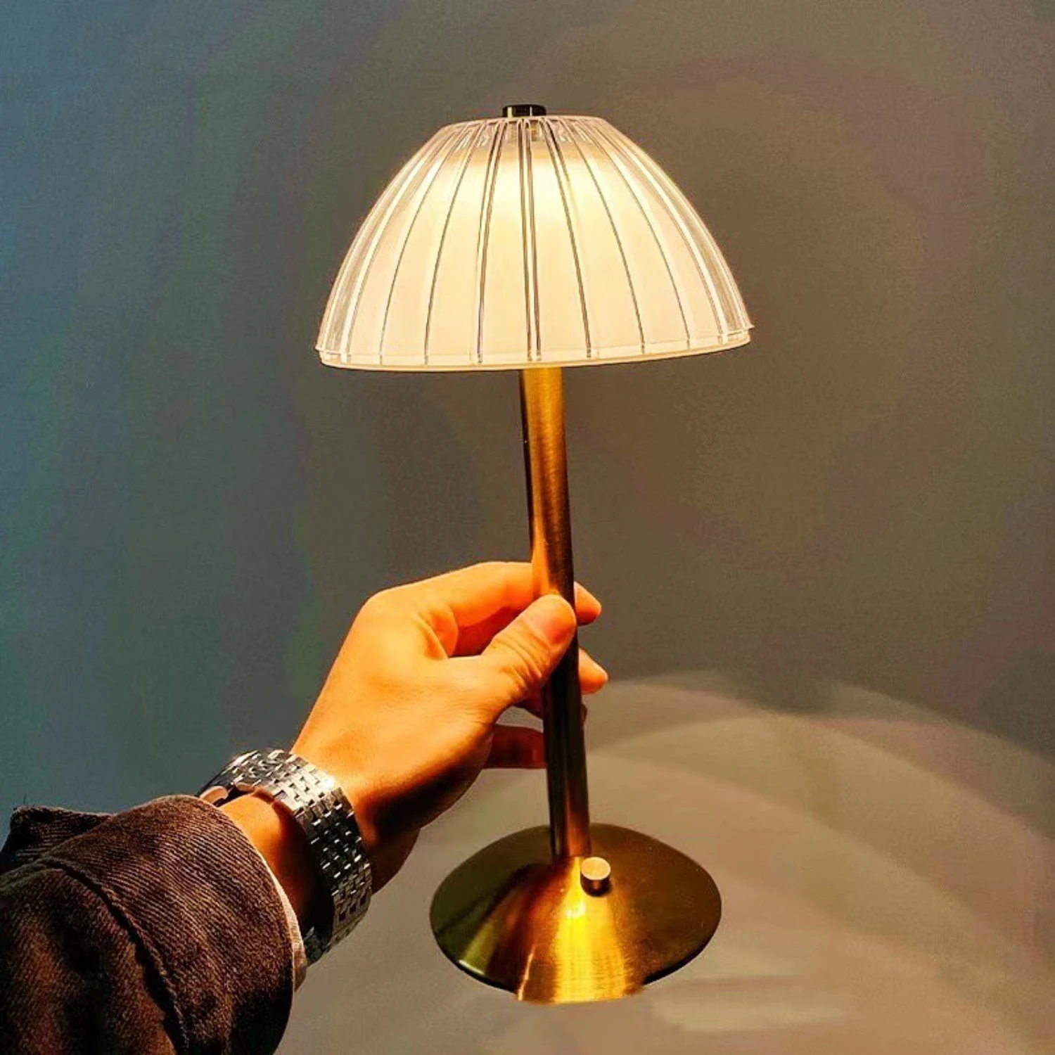 Elegant, Modern, and Stylish Portable Wireless LED Touch Sensor Table Lamp - Rechargeable Night Light with Adjustable Soft Glow
Elegant, Modern, and Stylish Portable Wireless LED Touch Sensor Table Lamp - Rechargeable Night Light with Adjustable Soft Glow
