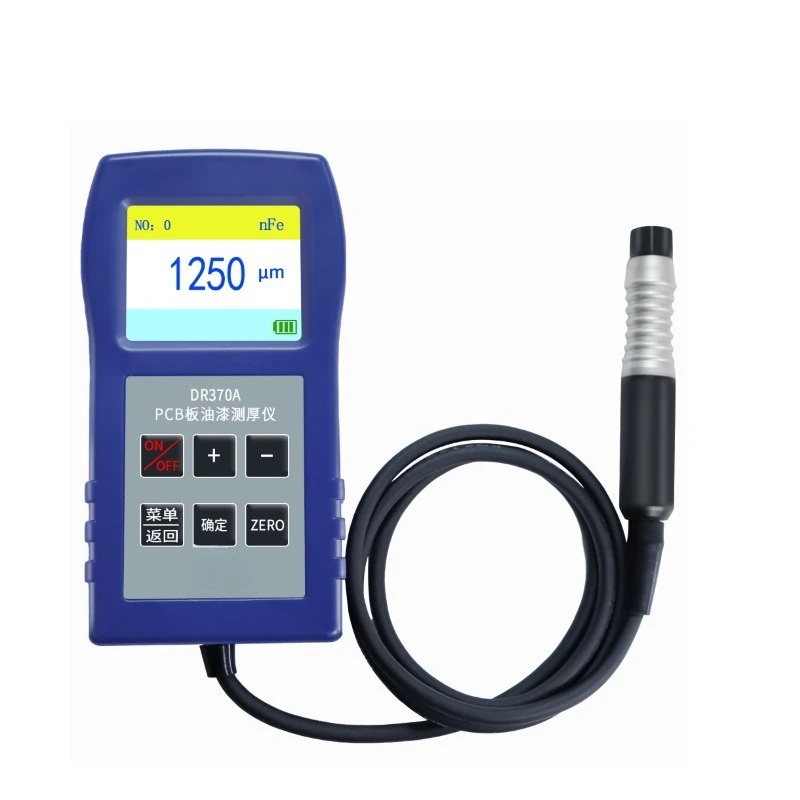 Circuit board three-proof paint coating thickness gauge DR370A oxide thickness gauge DR370B
Circuit board three-proof paint coating thickness gauge DR370A oxide thickness gauge DR370B