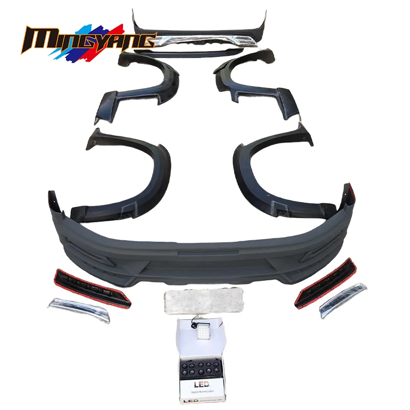 Modification Hot Selling WD Design Body Kit Car Bumper Fender Flare Spoiler 2016 for Land Cruiser LC200 FJ200 Bodykit
Modification Hot Selling WD Design Body Kit Car Bumper Fender Flare Spoiler 2016 for Land Cruiser LC200 FJ200 Bodykit
