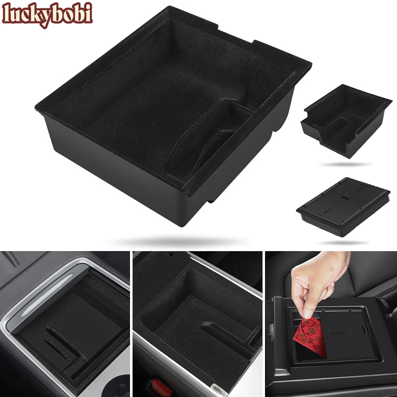 For 2021 2022 Tesla Model 3 Model Y Storage Box Interior Accessories Flocked Center Console Organizer Armrest Hidden Storage Box 
For 2021 2022 Tesla Model 3 Model Y Storage Box Interior Accessories Flocked Center Console Organizer Armrest Hidden Storage Box