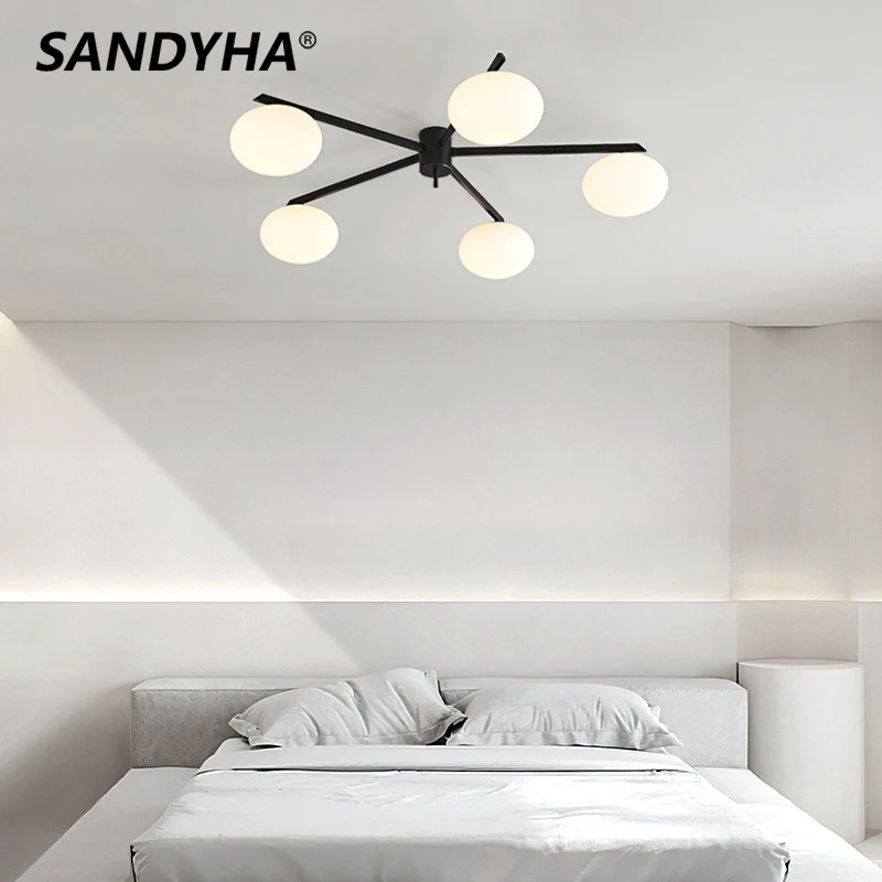 Pebble Cream Glass French Living Room Ceiling Lamp Copper LED Lighting for Bedroom Study Dining Home Decor Suspension Luminaire
Pebble Cream Glass French Living Room Ceiling Lamp Copper LED Lighting for Bedroom Study Dining Home Decor Suspension Luminaire