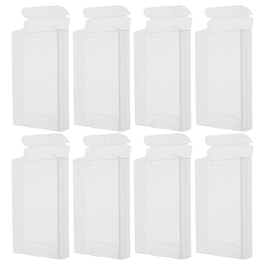 8 Pcs PVC Tape Case Cassette Cases Audio Storage Rack Holder Organizer Packing Box
8 Pcs PVC Tape Case Cassette Cases Audio Storage Rack Holder Organizer Packing Box