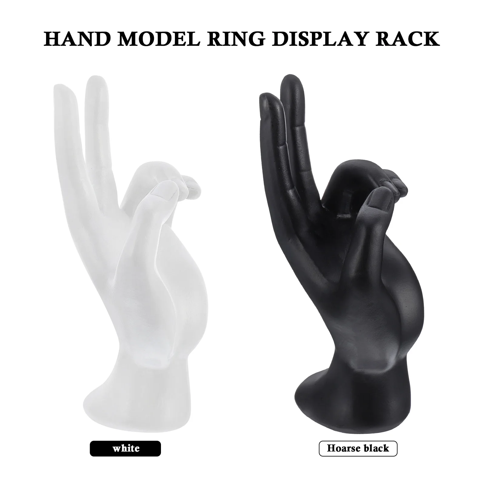 Resin Ring Display Stand Jewelry Hand Holder Form Bracelet Brackets Frame Female Showcase Elegantly Crafted Desktop Store Home
Resin Ring Display Stand Jewelry Hand Holder Form Bracelet Brackets Frame Female Showcase Elegantly Crafted Desktop Store Home