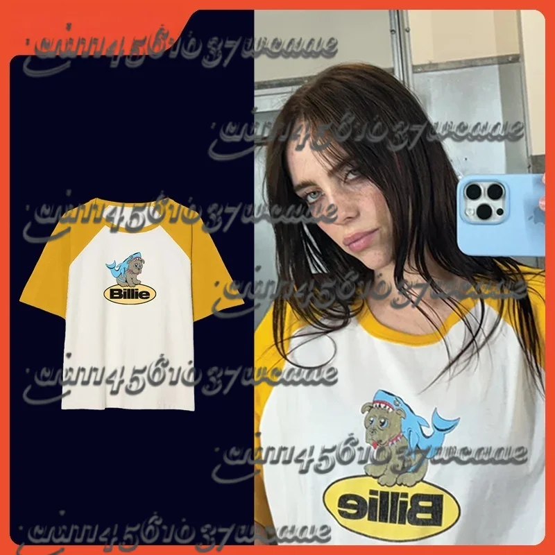 2026 KPOP New Tour Same Style Billie Eilish Cartoon Print Themed Fan Gift Summer Oversized Casual Raglan T-shirt Family Matching
2026 KPOP New Tour Same Style Billie Eilish Cartoon Print Themed Fan Gift Summer Oversized Casual Raglan T-shirt Family Matching