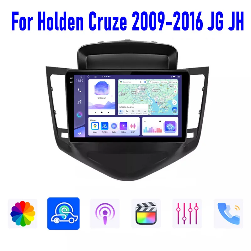 Car Radio Head Unit 9'' For Holden Cruze 2009-2016 JG JH Wireless Apple Carplay Android 13 Auto GPS WIFI Multimedia Player BT
Car Radio Head Unit 9'' For Holden Cruze 2009-2016 JG JH Wireless Apple Carplay Android 13 Auto GPS WIFI Multimedia Player BT
