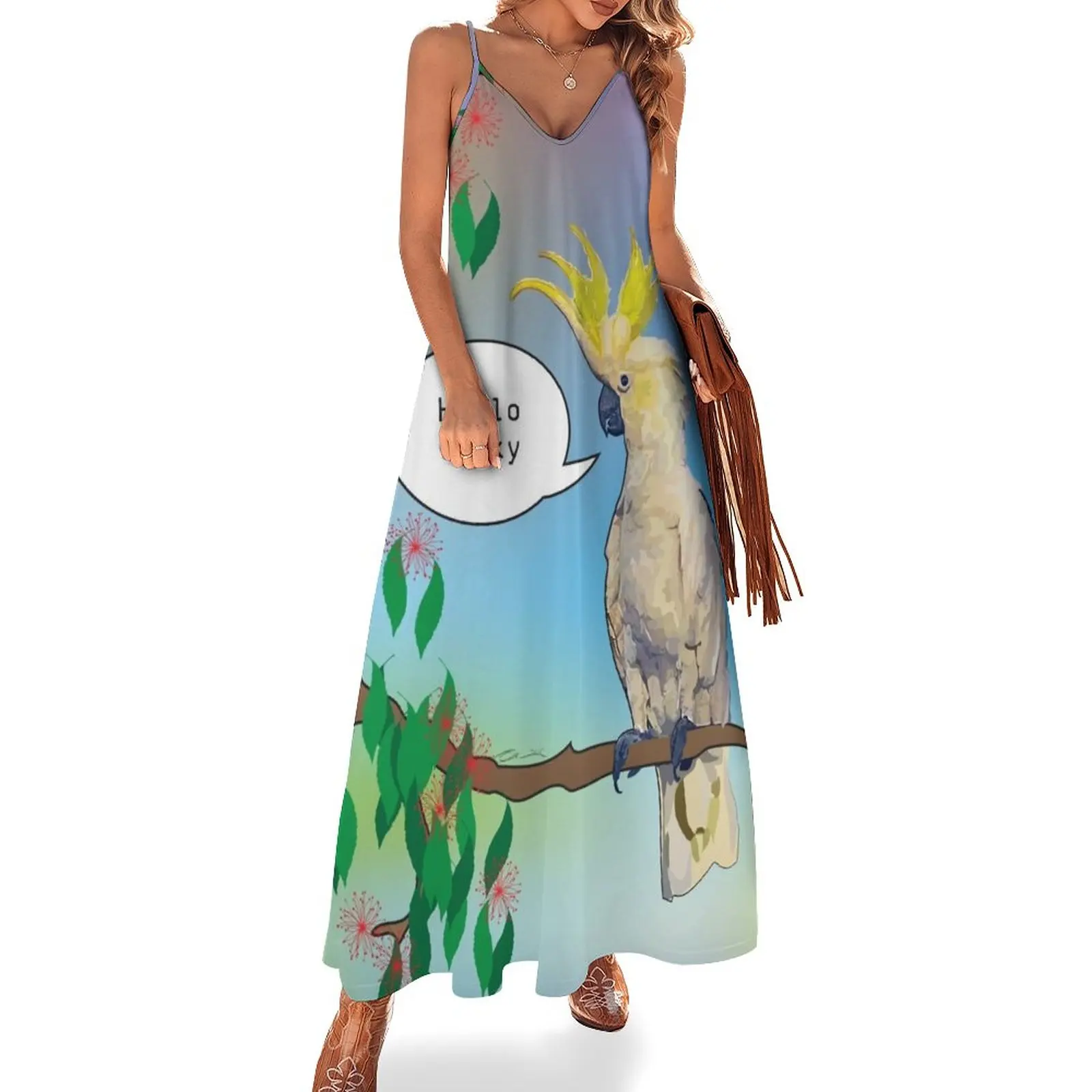 Hello Cocky Sleeveless Dress summer dress woman 2025 trendy dresses for women Dress
Hello Cocky Sleeveless Dress summer dress woman 2025 trendy dresses for women Dress