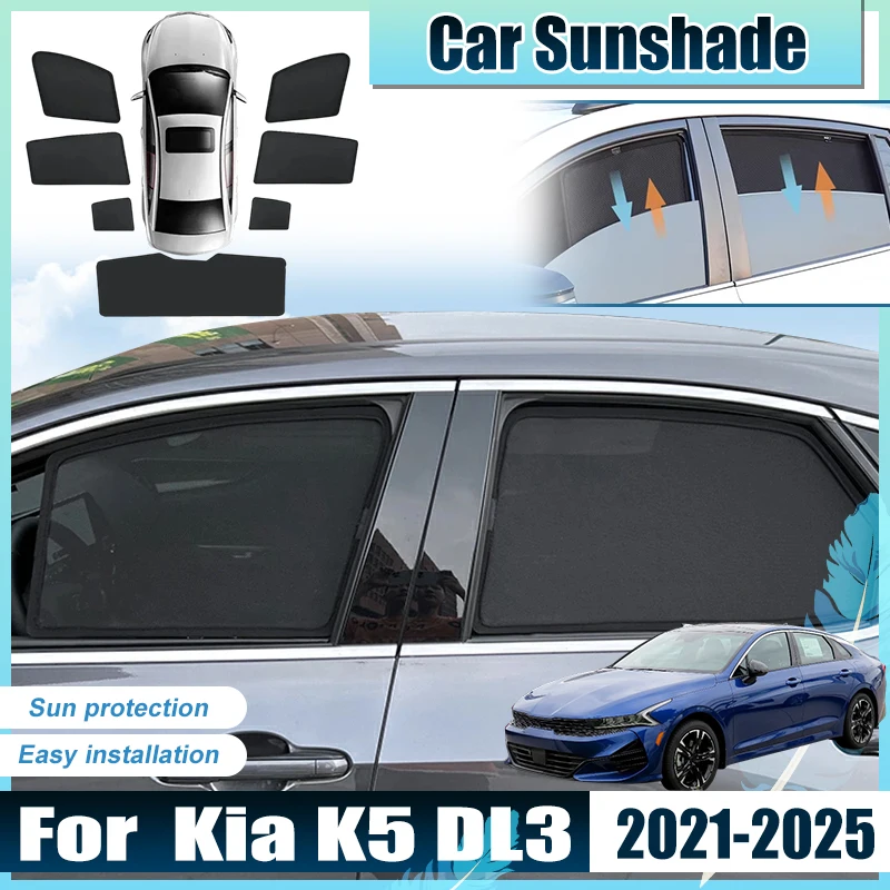 For Kia K5 2025 Accessories DL3 2021 2022 2023 2024 Car Window Sun Shades Net Covers light Shield Sun Baffle Mesh Screen Parasol
For Kia K5 2025 Accessories DL3 2021 2022 2023 2024 Car Window Sun Shades Net Covers light Shield Sun Baffle Mesh Screen Parasol