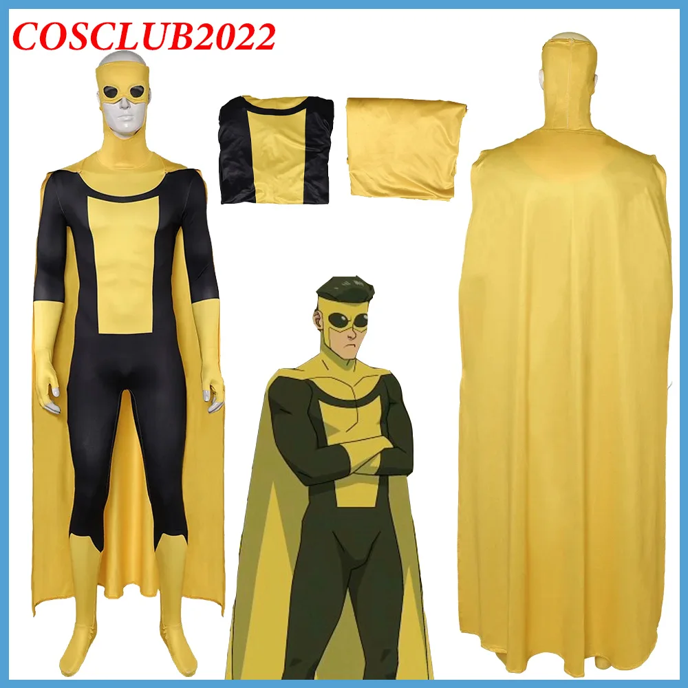 Mark Grayson Cosplay Costume Anime Cartoon Invincible Roleplay Jumpsuit Cloak Outfits Halloween Carnival Party Disguise Suit
Mark Grayson Cosplay Costume Anime Cartoon Invincible Roleplay Jumpsuit Cloak Outfits Halloween Carnival Party Disguise Suit