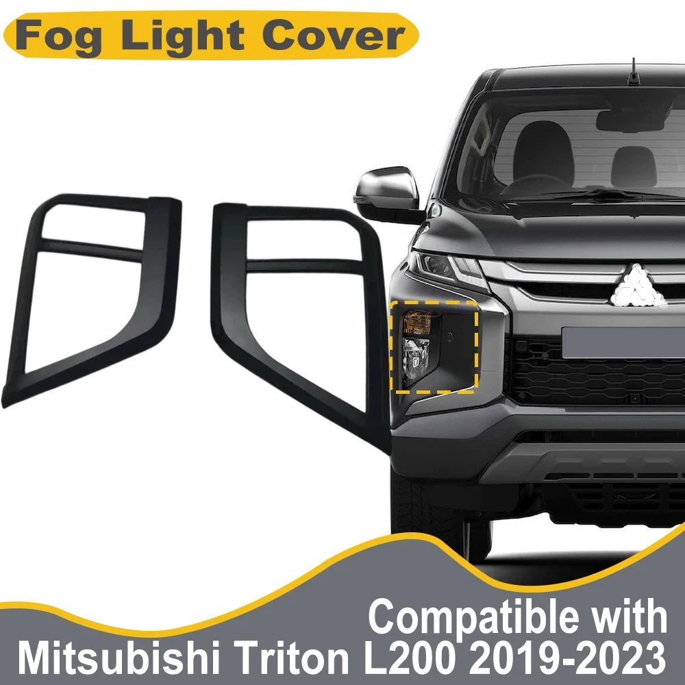 2PC ABS Car Front Fog Light Cover Surround Trim For Mitsubishi Triton L200 2019-2023 Matte Black Fog Lamp Protection Frame Cover
2PC ABS Car Front Fog Light Cover Surround Trim For Mitsubishi Triton L200 2019-2023 Matte Black Fog Lamp Protection Frame Cover