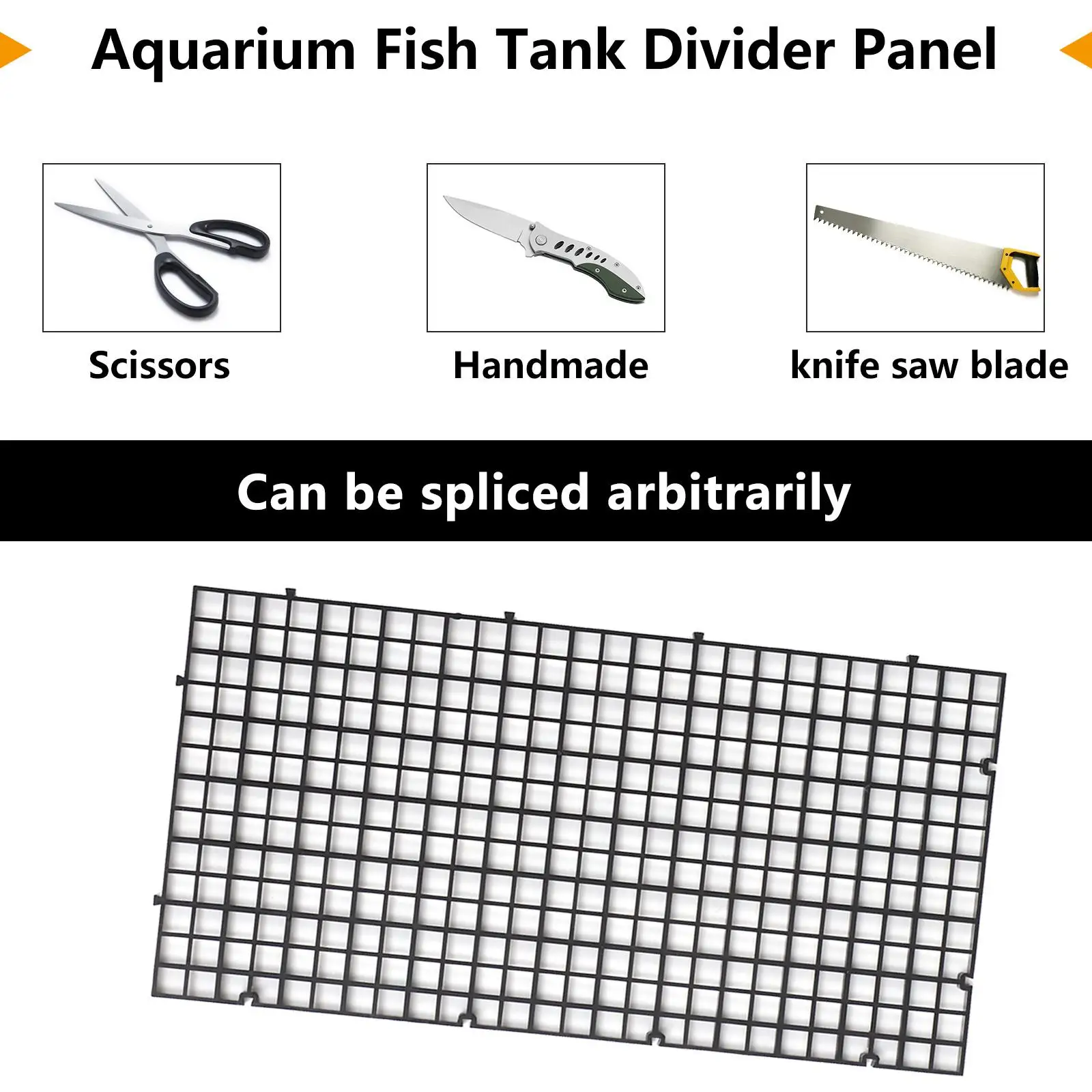 1 set Fish Tank Divider Set Black Plastic Grid Separators for Baby Fish Aquarium Supplies Bottom Tray Pet Aquatic
1 set Fish Tank Divider Set Black Plastic Grid Separators for Baby Fish Aquarium Supplies Bottom Tray Pet Aquatic