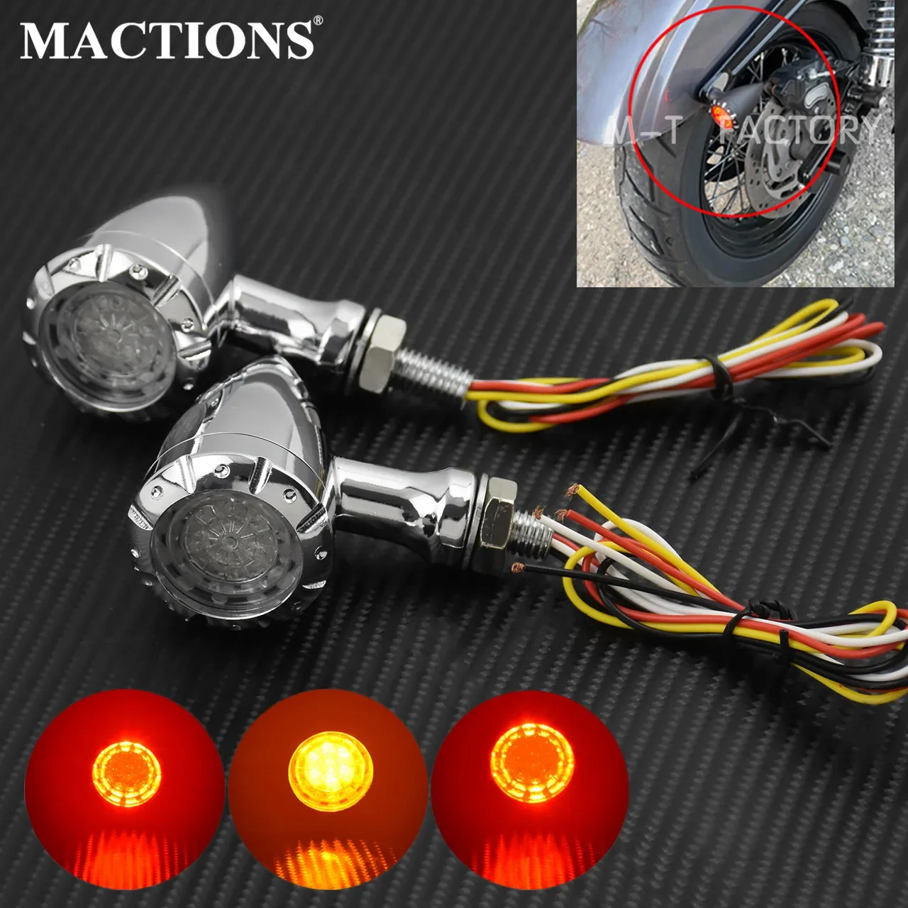 2PCS Motorcycle Chrome LED 12V 10mm Brake Blinker Running Light Turn Signal Lamp For Harley Chopper Cruiser Custom For Honda
2PCS Motorcycle Chrome LED 12V 10mm Brake Blinker Running Light Turn Signal Lamp For Harley Chopper Cruiser Custom For Honda
