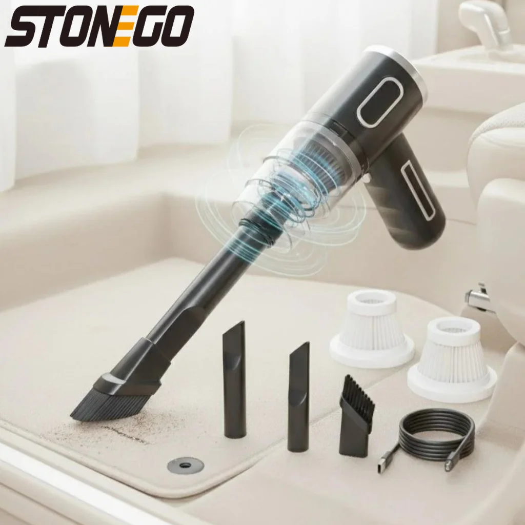 Cordless Car Vacuum Cleaner Strong Suction 5500Pa Handheld Rechargeable Auto Cleaning Device for Car Home and Bedroom Portable Mini Dust Buster Air Blower Wireless Sweeper for Keyboard Office Desk 1 Pack
Cordless Car Vacuum Cleaner Strong Suction 5500Pa Handheld Rechargeable Auto Cleaning Device for Car Home and Bedroom Portable Mini Dust Buster Air Blower Wireless Sweeper for Keyboard Office Desk 1 Pack