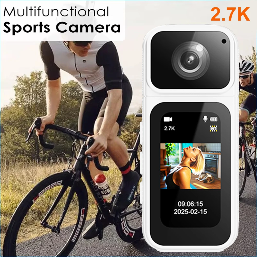 2025 New Wifi Mini Camera 1080P 2.7K Portable Digital Video Recorder Small Sports Camera 180 Degrees Rotatable Mini Camcorder
2025 New Wifi Mini Camera 1080P 2.7K Portable Digital Video Recorder Small Sports Camera 180 Degrees Rotatable Mini Camcorder