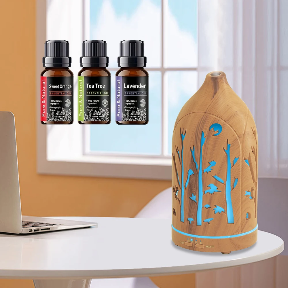 Relax & Recharge with 7 Color LED Diffuser Includes 3 Soothing Essential Oils, Safe & Silent
Relax & Recharge with 7 Color LED Diffuser Includes 3 Soothing Essential Oils, Safe & Silent